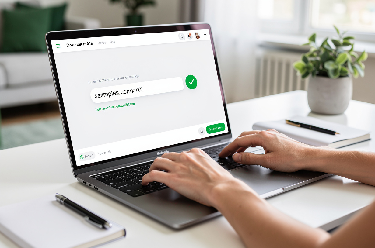 Enter a domain name